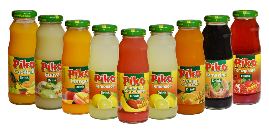 piko 250ml bottles